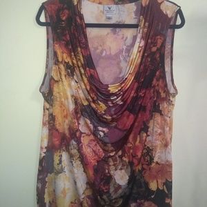 Worthington plus stretch top